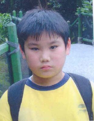 The 11-year-old missing boy, Shiu Yik-hin who was reported missing at a BBQ site in Mount Parker, Stanley today (November 25). - P200511250303_photo_279397