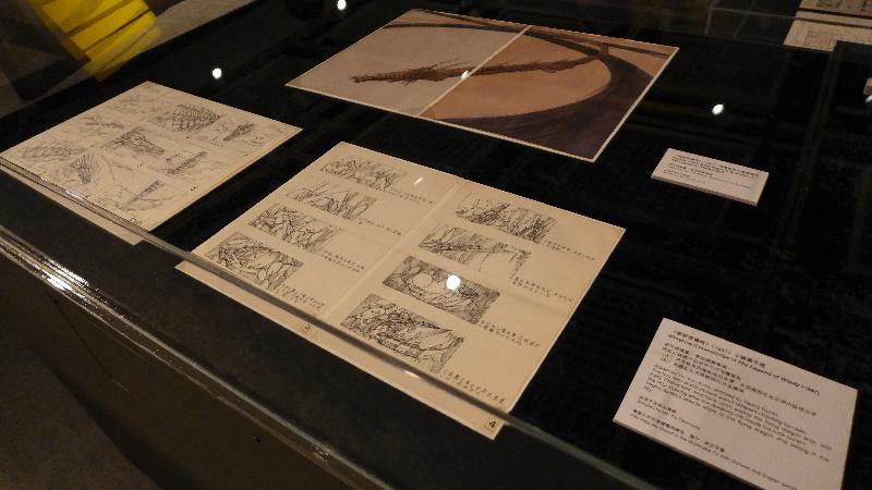 The "Sketches in Motion: Storyboards of Hong Kong Cinema" exhibition, organised by the Hong Kong Film Archive of the Leisure and Cultural Services Department, is being held from today (July 22) to October 23. It showcases over 130 sheets of storyboards and concept illustrations, enabling audiences to have a glimpse of the filmmaking process from concept development to visualisation.