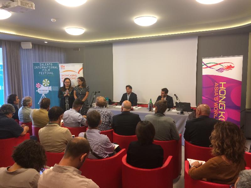 The Hong Kong Economic and Trade Office, Brussels held a seminar for the business community in Tricase, Italy, yesterday (September 8, Tricase time).