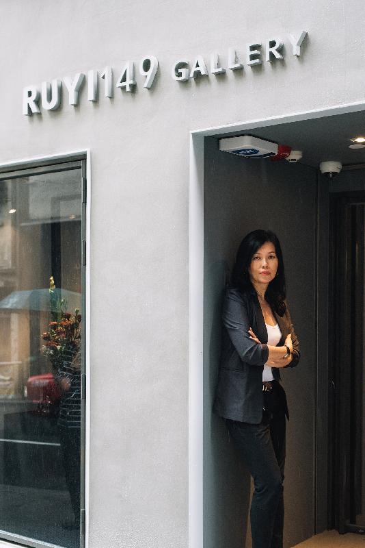 Art gallery operator Ruyi announced today (September 26) that it has opened its RUYI149 Gallery in Hong Kong as a regional headquarters. Pictured is its founder Bini Low.