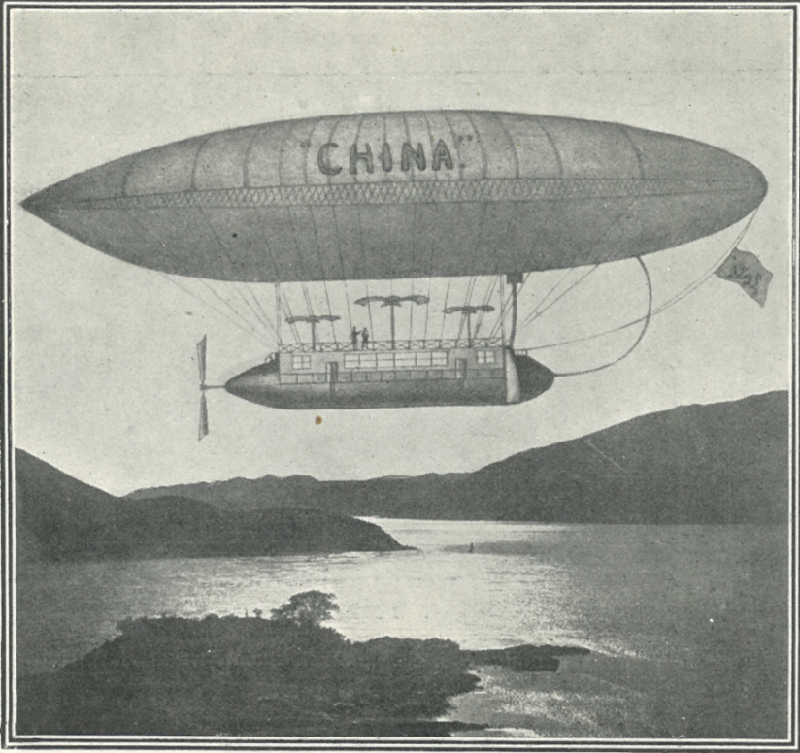 The "Inspiring Insights into Dr Sun Yat-sen and His Time" exhibition, being held at the Hong Kong Museum of History from today (November 12) to December 5, is displaying the first Chinese airship of China, which was designed by Xingzhonghui member Tse Tsan-tai.