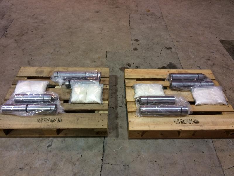 Hong Kong Customs yesterday (November 20) seized about 8 kilograms of suspected cocaine with an estimated market value of about $9 million in Tai Po.