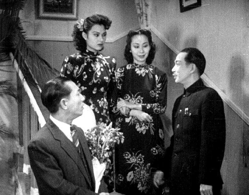 A film still of "Return of the Swallows" (1948).