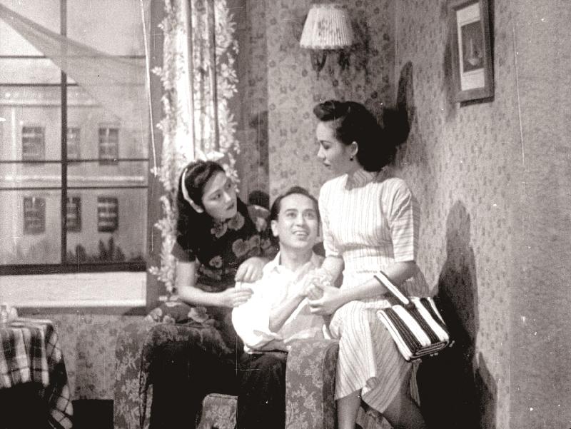 A film still of "To Kill the Love" (1949).