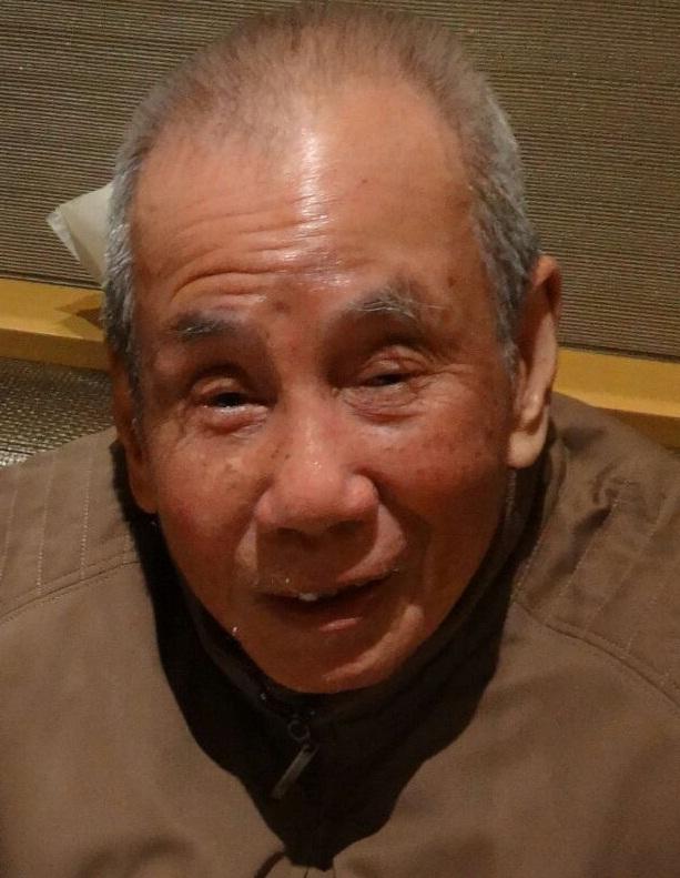 He is about 1.7 metres tall, 59 kilograms in weight and of medium build. He has a long face with yellow complexion and short straight white hair. He was last seen wearing a light blue jacket, brown trousers, black leather shoes and carrying a brown umbrella.
