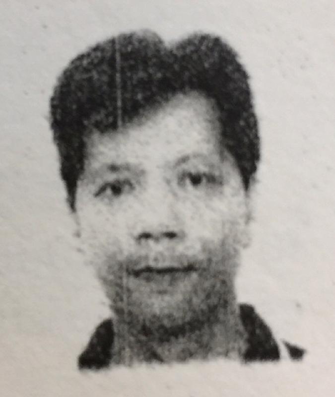 Photo of missing man Hung Chun