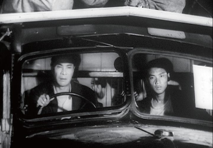 A film still of "Road" (1959).