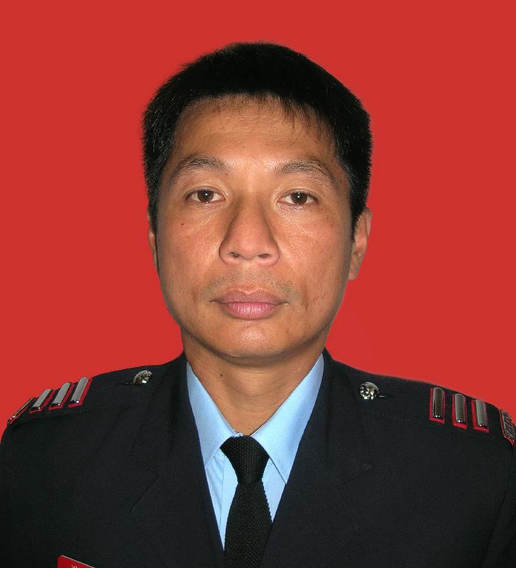 The late Principal Fireman Mr Yau Siu-ming.