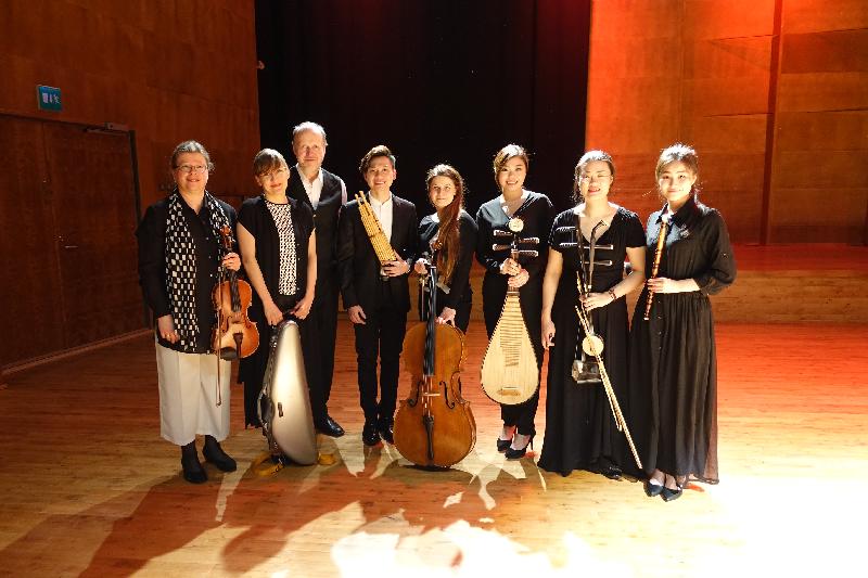 The Kauniainen concert on April 6 (Finland time) was performed by a string quartet from the Tapiola Sinfonietta and a Chinese music ensemnle with four young musicians from the Hong Kong Academy of Performing Arts. 