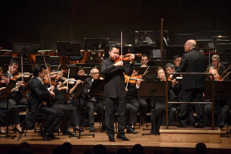 The Hong Kong Philharmonic Orchestra performed a concert at the Arts Centre Melbourne yesterday (May 4, Melbourne time).