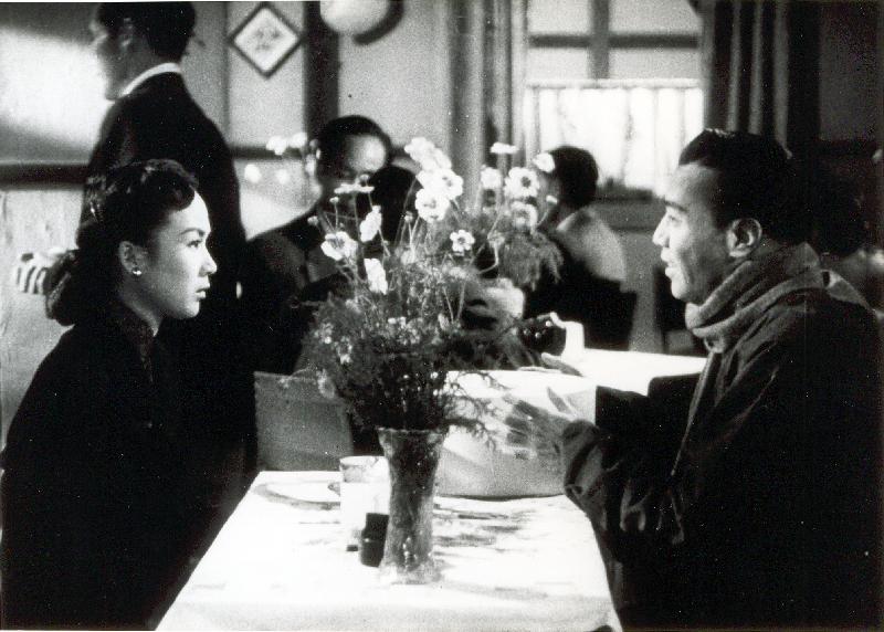A film still from "It Was a Cold Winter Night" (1955).