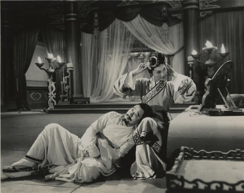 A film still from "The Peerless Beauty" (1953).
