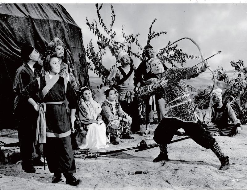 A film still from "Story of the Vulture Conqueror" (Parts One and Two, 1958-59).
