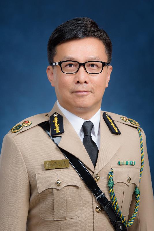 The Commissioner of Customs and Excise (designate), Mr Hermes Tang Yi-hoi.
