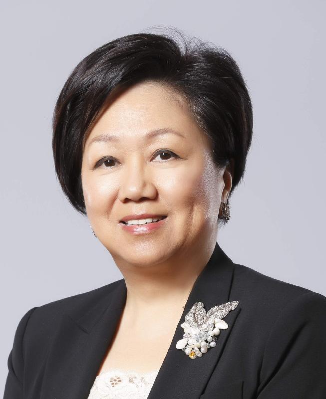Non-official Member of the new-term Executive Council of the HKSAR Mrs Laura Cha Shih May-lung.