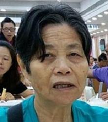 She is about 1.6 metres tall, 45 kilograms in weight and of thin build. She has a square face with yellow complexion and short straight black hair. She was last seen wearing a black T-shirt, black trousers, black shoes and carrying a dark grey bag.