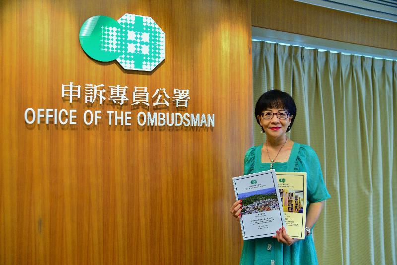 The Ombudsman, Ms Connie Lau, holds a press conference today (September 12).