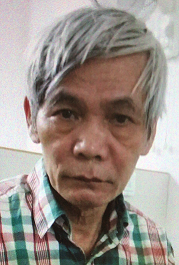He is about 1.6 metres tall, 55 kilograms in weight and of medium build. He has a round face with yellow complexion and short greyish-white hair. He was last seen wearing a blue jacket, grey trousers and black shoes.