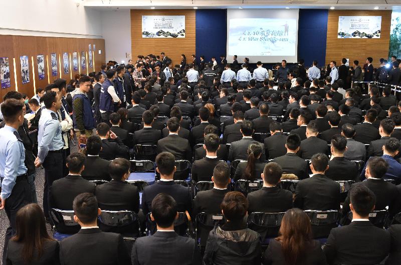 The Hong Kong Police Force today (January 6) holds the Police Recruitment Day (Winter) at Police Headquarters, recruiting Probationary Inspectors, Recruit Police Constables and Police Constables (Auxiliary).