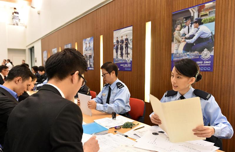 The Recruitment Day provides one-stop service to applicants, shortening the time required for the recruitment process.