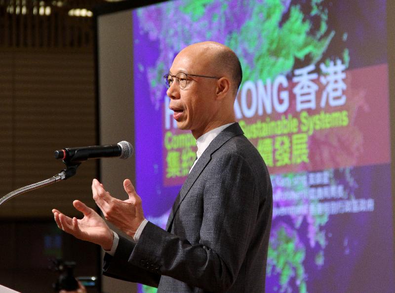 環境局局長黃錦星今日（五月二十二日）在日本東京出席「東京藍天和潔淨城市論壇」時發表演說。