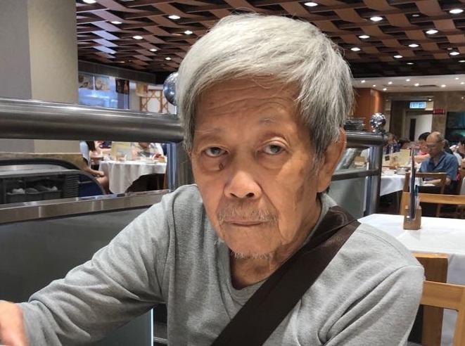 Tse Kin-sun, aged 82, is about 1.6 metres tall, 45 kilograms in weight and of thin build. He has a pointed face with yellow complexion and short white hair. He was last seen wearing a grey T-shirt, black trousers, a beige cap and carrying a brown bag.