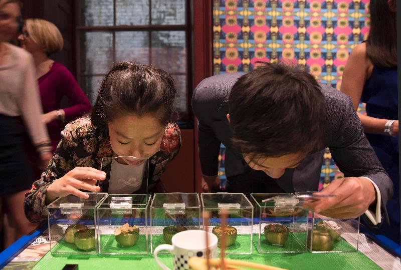 The Hong Kong Pavilion at the London Design Biennale 2018 plays with the idea of scent as a tool for triggering memories. It features not only the sights of Hong Kong, but also the smells of it, including boxes filled with aroma-infused objects.