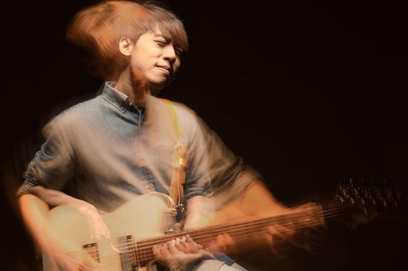 The "2018 Hong Kong International Jazz Festival - Outdoor Concert" will be held at the Hong Kong Cultural Centre Piazza on Sunday (October 7), featuring local and overseas jazz groups. Photo shows the local guitarist and composer Tjoe Man-cheung. 