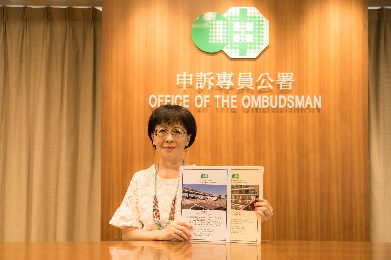The Ombudsman, Ms Connie Lau, holds a press conference today (October 18).