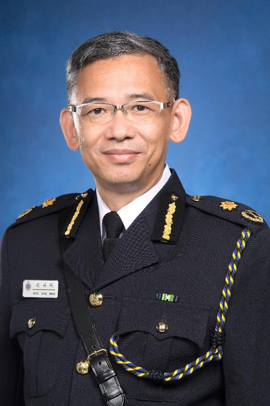 Mr Woo Ying-ming, Deputy Commissioner of Correctional Services, will take over as Commissioner of Correctional Services on November 25, 2018.