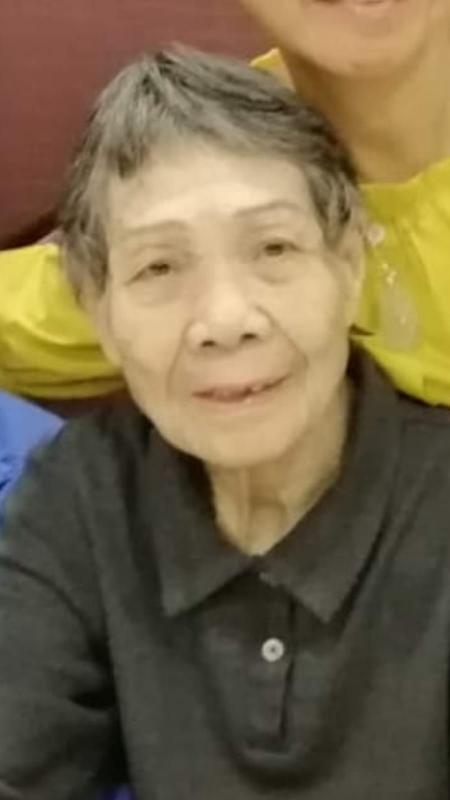 Lo Lai-chun, aged 86, is about 1.5 metres tall, 45 kilograms in weight and of thin build. She has a long face with yellow complexion and short greyish white hair. She was last seen wearing a light blue long-sleeved jacket, a dark grey long-sleeved T-shirt, black trousers and black leather shoes.