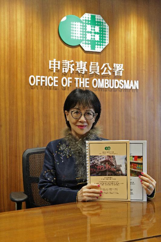 The Ombudsman, Ms Connie Lau, holds a press conference today (December 13).