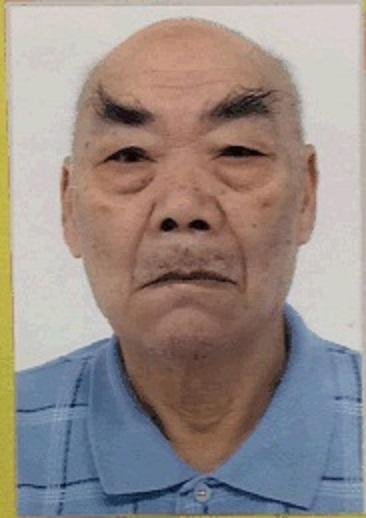 Law Wai-man, aged 87, is about 1.55 metres tall, 67 kilograms in weight and of fat build. He has a round face with yellow complexion and short white hair. He was last seen wearing a blue jacket, a light-coloured polo shirt with stripes, dark-coloured trousers and black shoes.