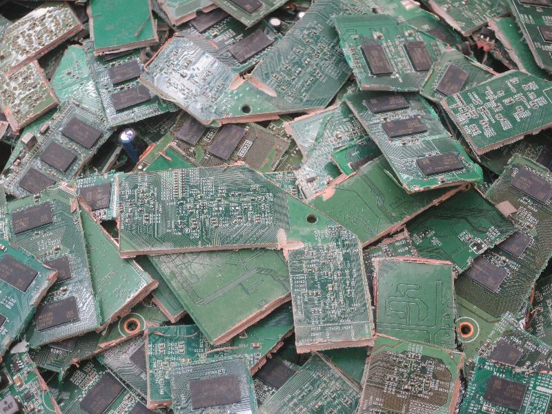 The Environmental Protection Department, with the assistance of the Customs and Excise Department, intercepted waste printed circuit boards at Hong Kong International Airport.