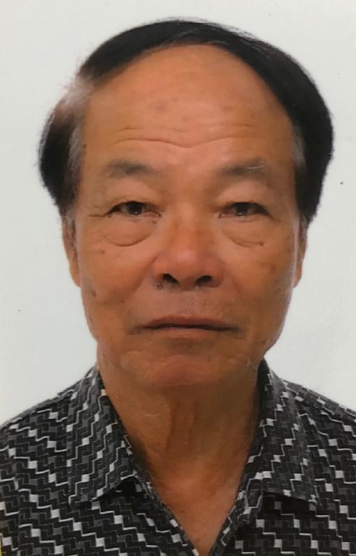 Lui Ka-shing, aged 74, is about 1.7 metres tall, 60 kilograms in weight and of medium build. He has a square face with yellow complexion and short white hair. He was last seen wearing a black long-sleeved shirt, black trousers and black sports shoes.