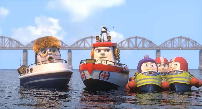 The Film Programmes Office of the Leisure and Cultural Services Department will present the International Children's and Youth Film Carnival 2019 with a selection of international animations, feature films and short films, offering not-to-be-missed summer entertainment. Photo shows a film still of "Anchors Up - Boats to the Rescue" (2017).
