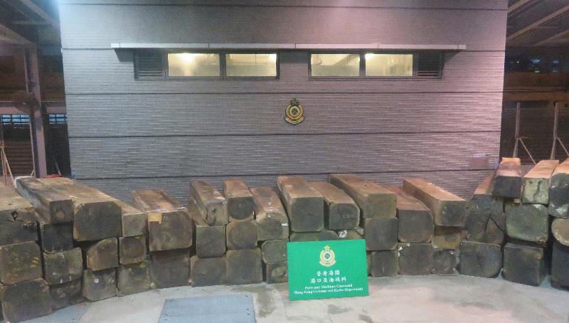 ​Hong Kong Customs inspected one lot of containers in May and seized about 74 400 kilograms of suspected scheduled Guibourtia species wood logs with an estimated market value of about $600 000.