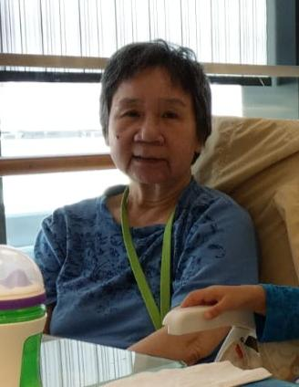 Yeung Chor-bing, aged 69, is about 1.5 metres tall, 45 kilograms in weight and of thin build. She has a round face with yellow complexion and grey short hair. She was last seen wearing a blue short-sleeved T-shirt, dark blue trousers and white shoes.
