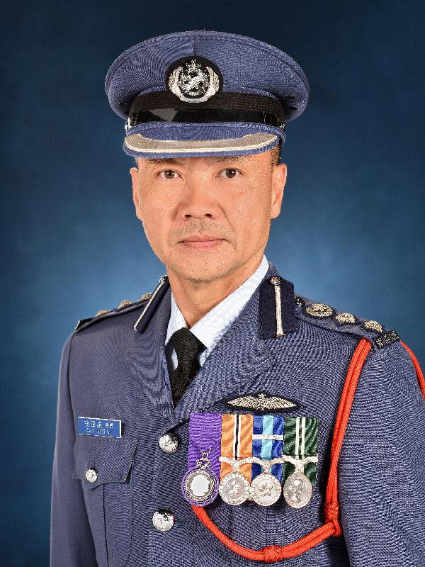 现任政府飞行服务队总机师胡伟雄将于二○一九年九月八日出任政府飞行服务队总监。