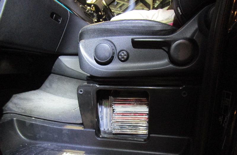 Hong Kong Customs today (September 24) seized 328 suspected smuggled smartphones with an estimated market value of about $1 million at the Hong Kong-Zhuhai-Macao Bridge Hong Kong Port. Photo shows suspected smuggled smartphones concealed beneath the front passenger seat.