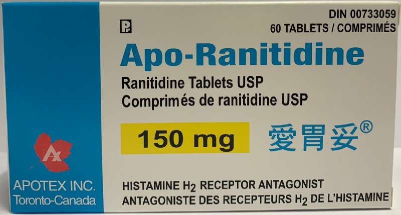 The Department of Health today (September 25) endorsed licensed drug wholesalers Hind Wing Co Ltd and Top Harvest Pharmaceuticals Co Ltd to recall three ranitidine-containing products from the market as a precautionary measure due to the potential presence of an impurity in the products. Photo shows the product of Hind Wing concerned.