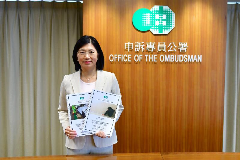 The Ombudsman, Ms Winnie Chiu, holds a press conference today (October 22).
