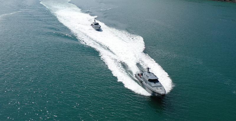 香港海关购置四艘新高速截击艇，取代旧有四艘同类型船只，加强海上截击能力。