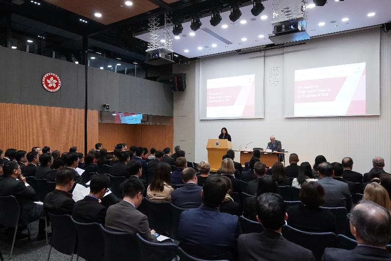 特許仲裁學會舉辦的第四十五屆「Alexander Lecture」講座今日（一月十六日）在香港舉行，出席者包括資深法律執業者、學者以及政府官員。