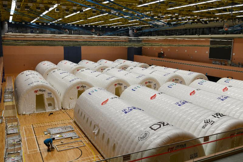 The Government has selected the Sun Yat Sen Memorial Park Sports Centre in Sai Ying Pun for BGI to establish its temporary air-inflated laboratory.