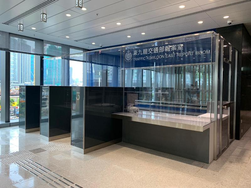 Traffic Kowloon East Report Room will be relocated to 105 Concorde Road, Kai Tak on October 6, 2020. Photo shows the new report room. 