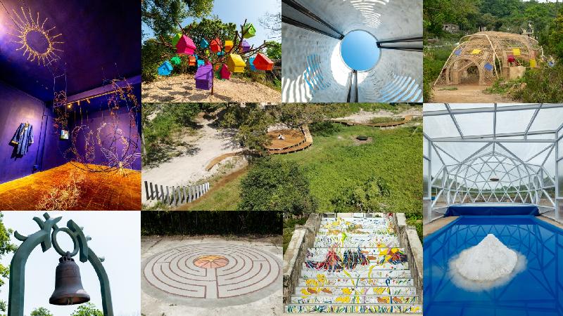 旅遊事務署主辦的鹽田梓藝術節2021由今日（四月十七日）起至七月十六日舉行，由本地、海外藝術家及年輕人創作的藝術作品將在西貢鹽田梓展出。
