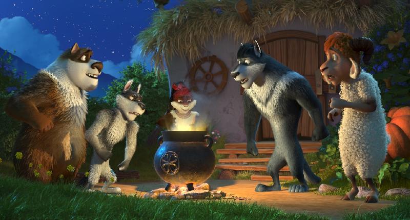 The Film Programmes Office of the Leisure and Cultural Services Department will present the International Children’s and Youth Film Carnival 2021 with a selection of international animations, feature films and short films, offering entertainment to those with families to spend their holidays in the city. Photo shows a film still from "Sheep and Wolves: Pig Deal" (2019).