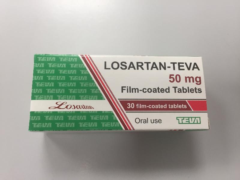 The Department of Health today (June 30) endorsed a licensed drug wholesaler, Teva Pharmaceutical Hong Kong Limited, to recall three batches (batch numbers: 0480918, 0681118, and 0760120) of Losartan-Teva Tablet 50mg (Hong Kong Registration Number: HK-58863) from the market as a precautionary measure due to the presence of an impurity in the product.