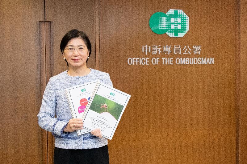 The Ombudsman, Ms Winnie Chiu, holds a press conference today (July 22) to announce the results of two direct investigation reports.